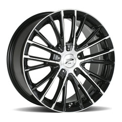 Platinum 437U Genesis — Gloss Black with Diamond Cut Face and Clear-coat