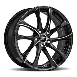 Platinum 438U Gyro — Gloss Black Diamond Cut