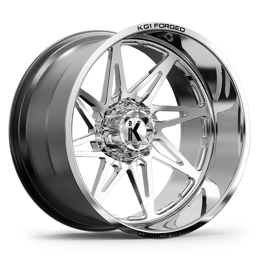 KG1 Forged KALA - 8 LUG — POLISHED Wheel