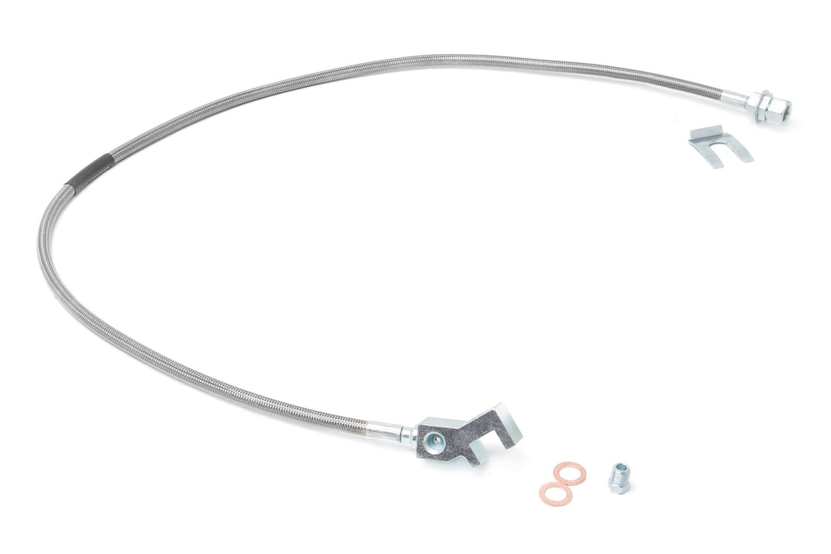 Brake Line | Stainless | Rear | 4-8 Inch Lift | Ford F-250/f-350 Super Duty (99-04)
