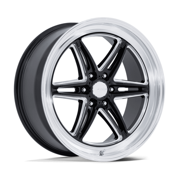 American Racing AR953 GROOVE 6 DRAG — Gloss Black Milled W/ Dc Lip 