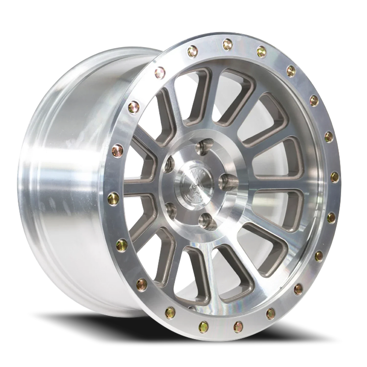 Arena Wheels Ammo — Bright Machine Zinc Bolts