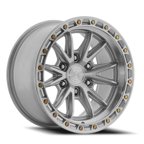 Arena Wheels Atlas — Gloss Silver Machined