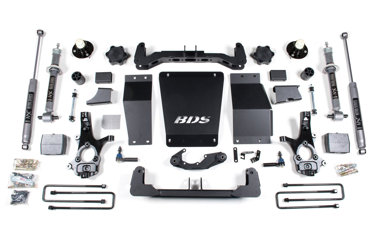 6 Inch Lift Kit | BDS Strut | Chevy Silverado or GMC Sierra 1500 (14-18) 4WD