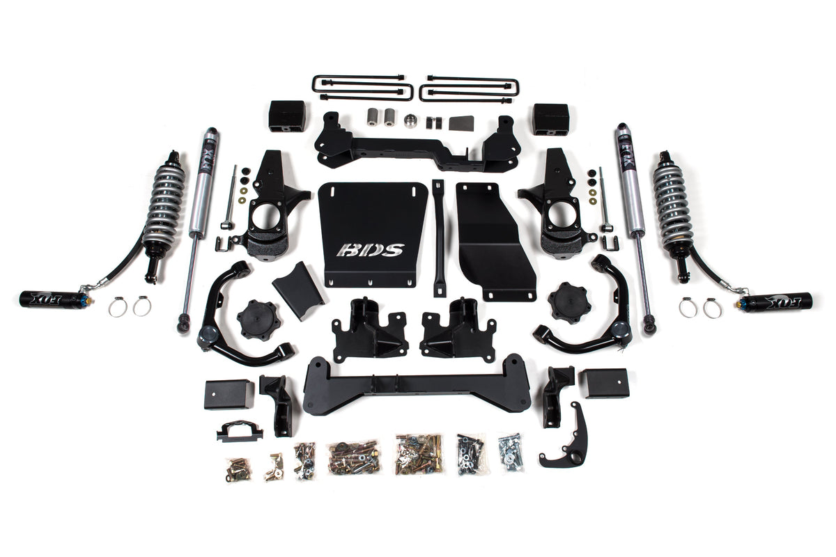 6.5 Inch Lift Kit | FOX 2.5 Coilover Conversion | Chevy Silverado or GMC Sierra 2500HD/3500HD (01-10) | Diesel