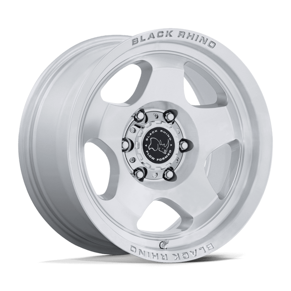 Black Rhino Hard Alloys BR031 SOL — Gloss Silver W/ Machined Face 