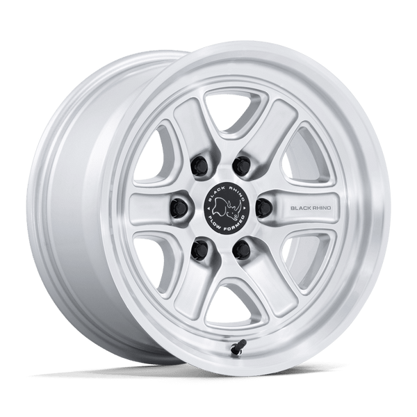 Black Rhino Hard Alloys BR032 ECHO — Gloss Silver W/ Machined Face 