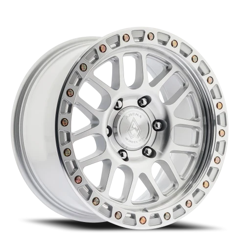 Arena Wheels Boost — Gloss Silver Machined