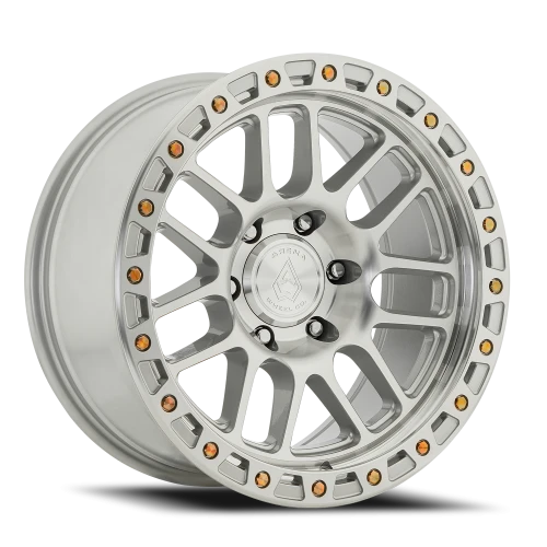 Arena Wheels Boost Wheels — 17"-18" × 8.5-9 Gloss Silver Machined
