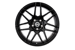 Curva Concepts CFF300 Gloss Black 5x112 wheel, face view