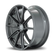 Curva Concepts CFF46 Gunmetal wheel, three-quarter view