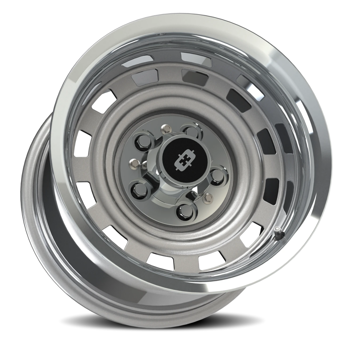 Vision American Muscle Cheyenne — Silver Machined Lip