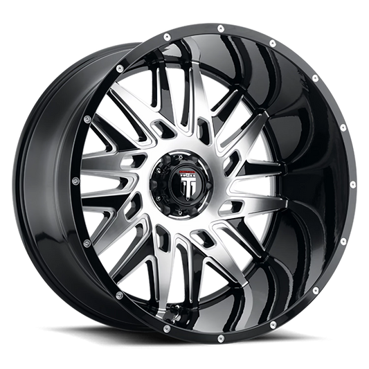 American Truxx Dna AT184 — Black/Machined