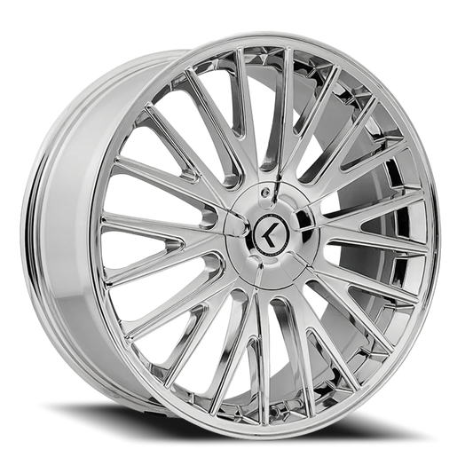 Kraze Double Down KR185 — Chrome
