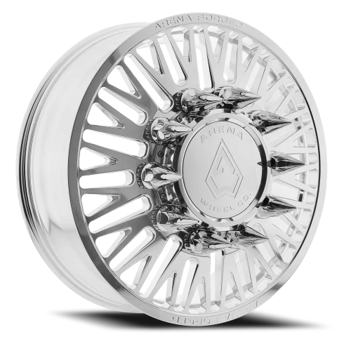 Arena Forged Dually Casino 24x8.25 Milled & Polished 10x225 +100mm Wheel