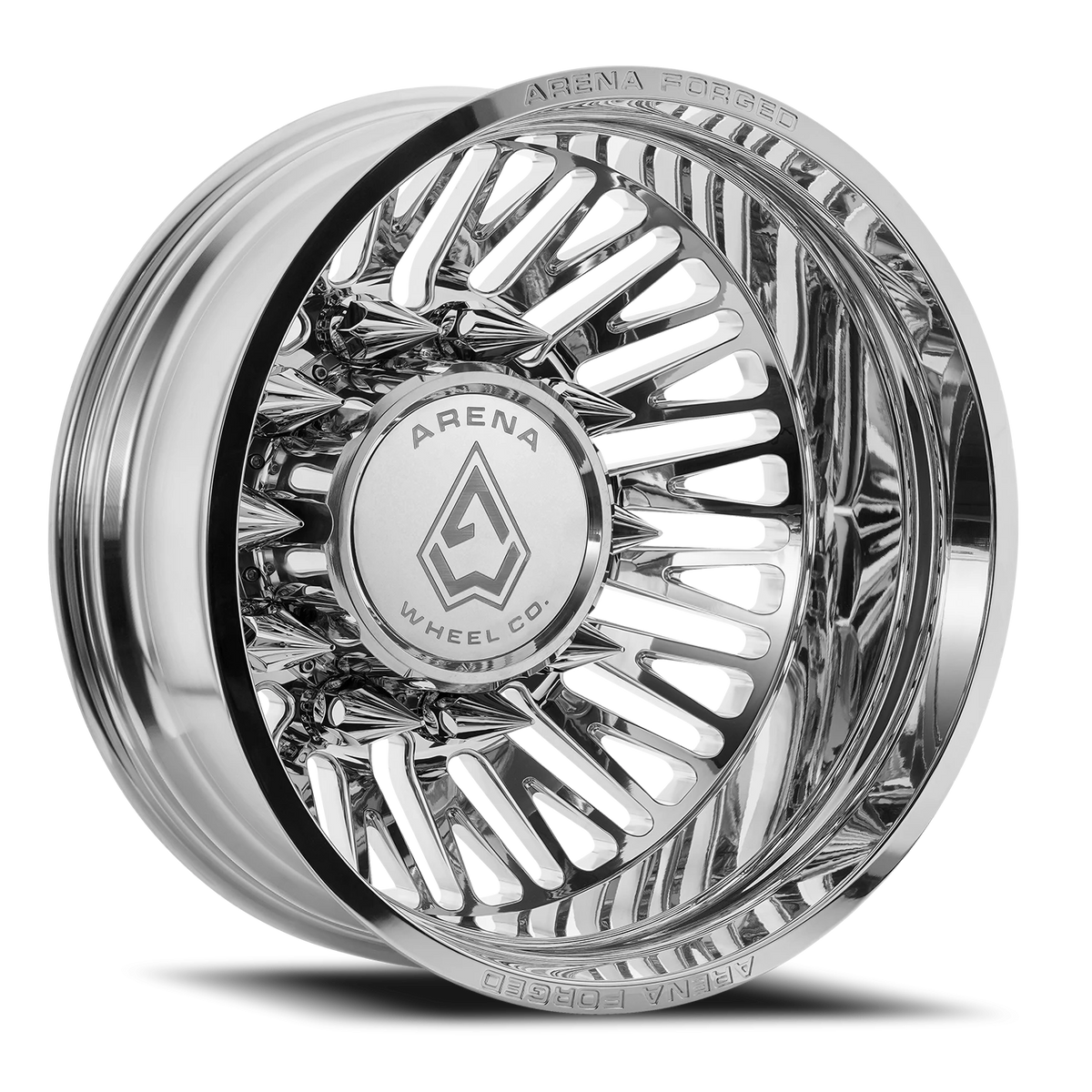 Arena Forged Dually Casino 22x8.25 Milled & Polished 8x200 -209mm Wheel