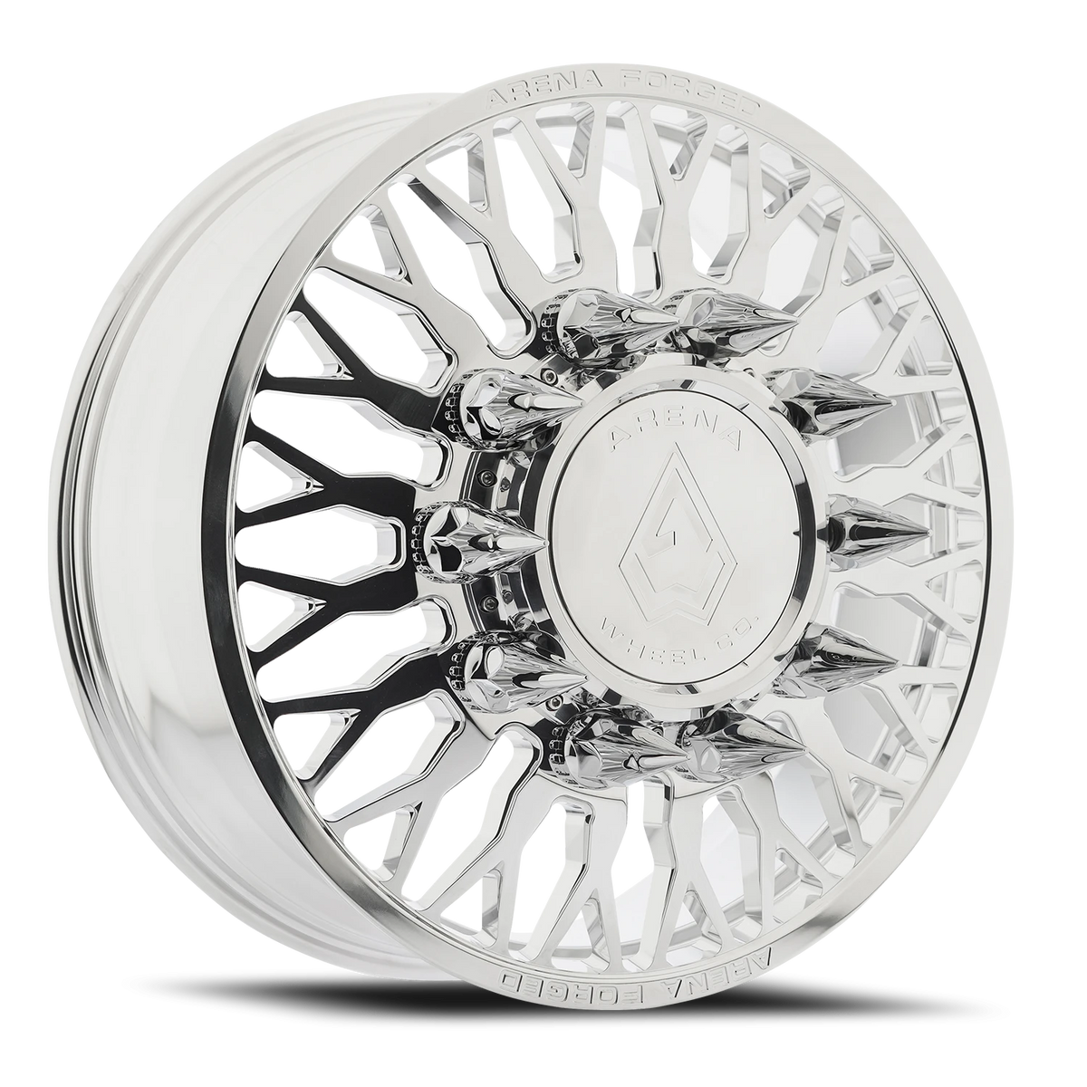 Arena Forged Dually Maximus 24x8.25 Milled & Polished 8x200 +100mm Wheel