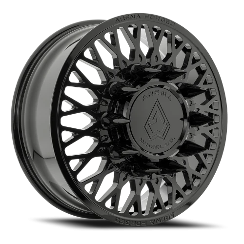 Arena Forged Dually Stealth 24x8.25 Gloss Black 10x225/8x200 Wheel
