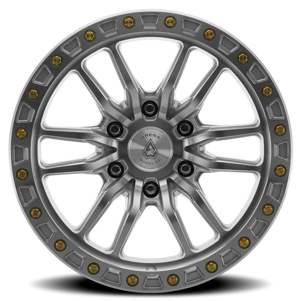 Arena Wheels Dune — Gloss Silver Machined