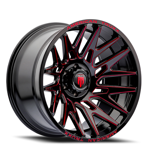 American Truxx Evolution AT1919 — Black Prizm Red