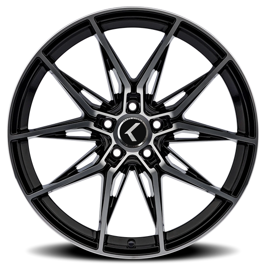 Kraze Evolve KR196 — Gloss Black/Machined Face