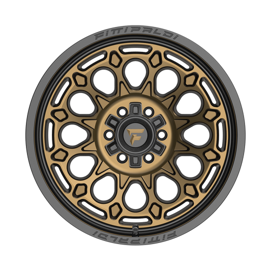 Fittipaldi FA22ZB Gloss Bronze with Gloss Black Lip wheel