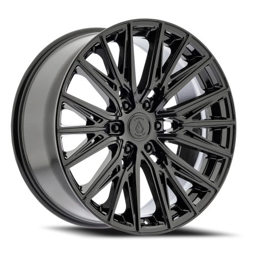 Arena Wheels Finesse 22x9.5 Gloss Black +25mm Wheel Gloss Black