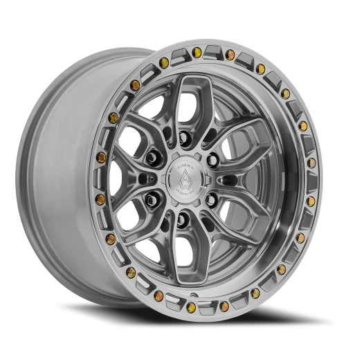 Arena Wheels Fury — Gloss Silver Machined