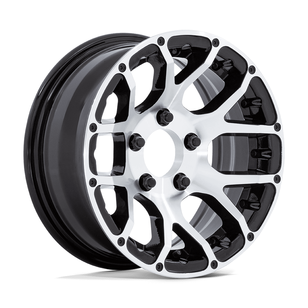 Helo HE1825 14x6 5x114.3 G-BLK MACH | Road Runner Wheels – Road Runner ...