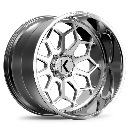 KG1 Forged SPREADER — Polished forged wheel