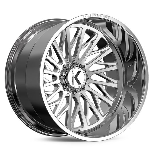 KG1 Forged GLAZE-KC — Polished forged wheel