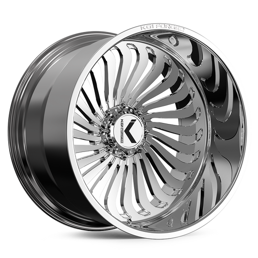KG1 Forged TIDAL-KC — Polished forged wheel
