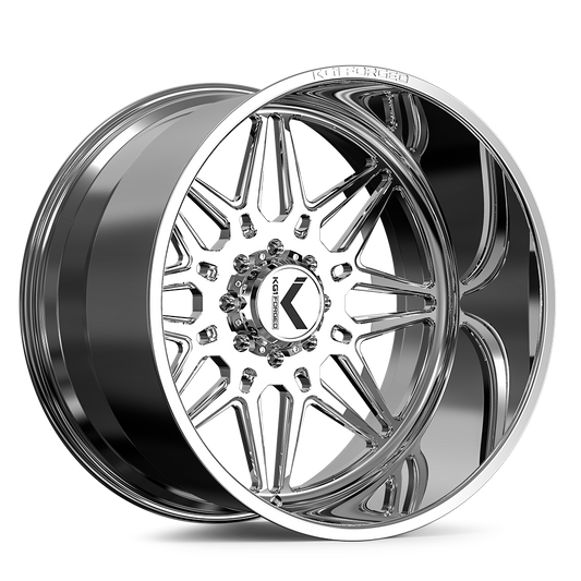 KG1 Forged TRICKSTAR — Polished forged wheel