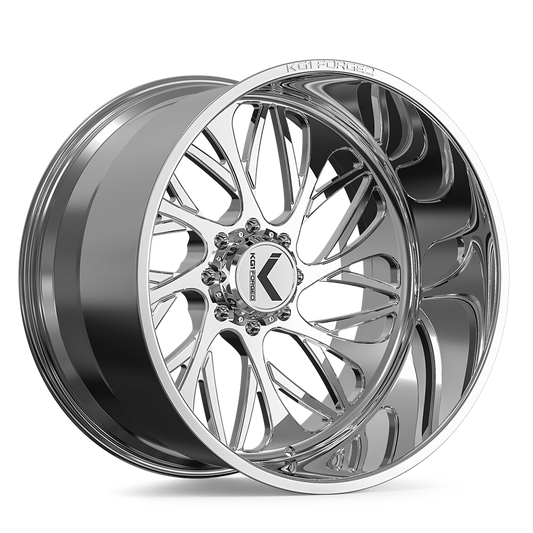 KG1 Forged SAUCE — Polished forged wheel