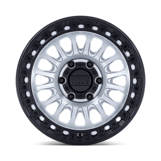 KMC KM552 IMS Machined wheel, face view