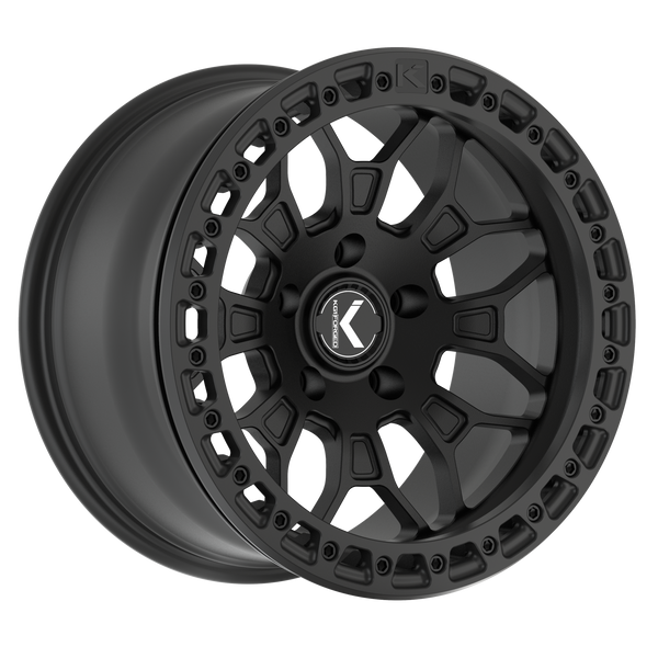 KG1 Forged RUSH BEADLOCK — Textured Matte Black 