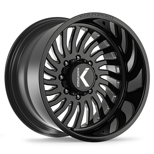KG1 Forged ABYSS Gloss Black forged wheel