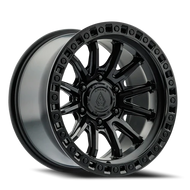 Arena Wheels Mission — Gloss Silver Machined