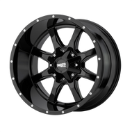 Moto Metal MO970 — Gloss Black W/ Spot Milled Lip