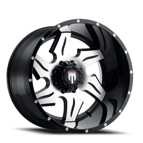 American Truxx Ninja AT163 — Black/Machined