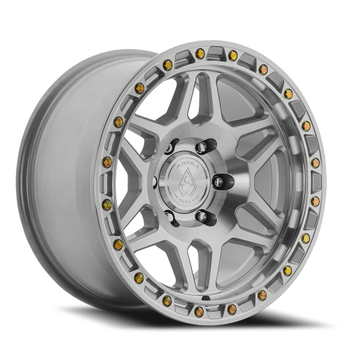 Arena Wheels Octane — Gloss Silver Machined