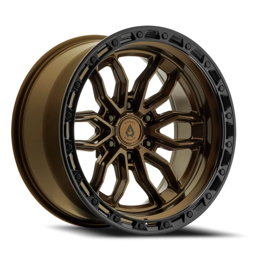 Arena Wheels Pursuit — Smoked Bronze Center Glossy Black Lip