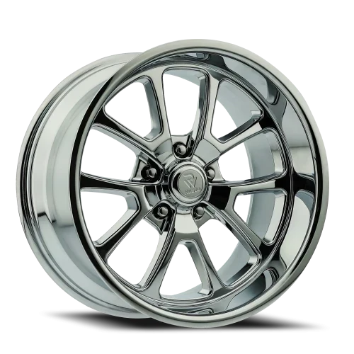 Resto Wheels Laguna — Texture Gun Metal Center Milled Window Diamond Cut Lip