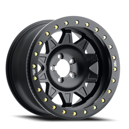 Dirty Life Roadkill Race 9302 — Matte Black/Black Beadlock