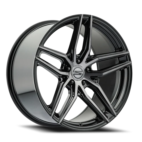 Select Wheels Shadow — Satin Black