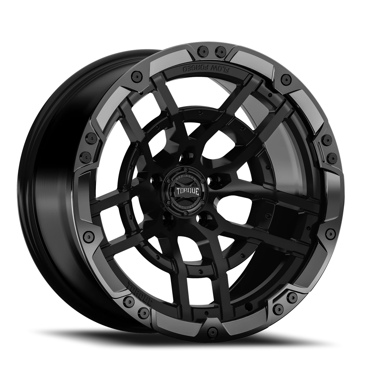 Torque Cliffhanger — Satin Black Gloss Black Lip