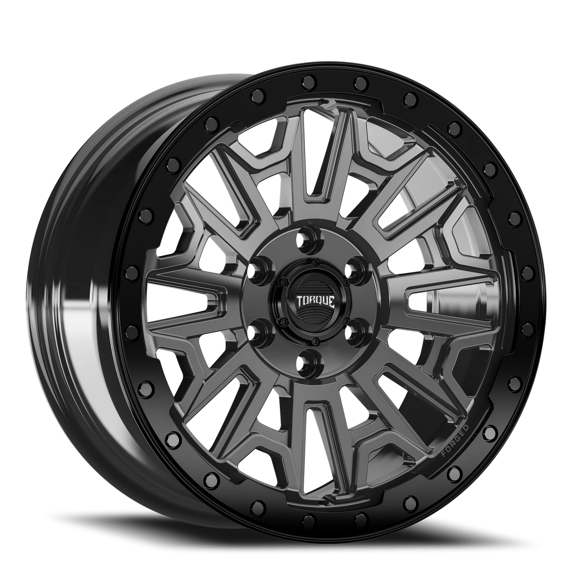 Torque Imogene — Gloss Gunmetal Gloss Black Lip