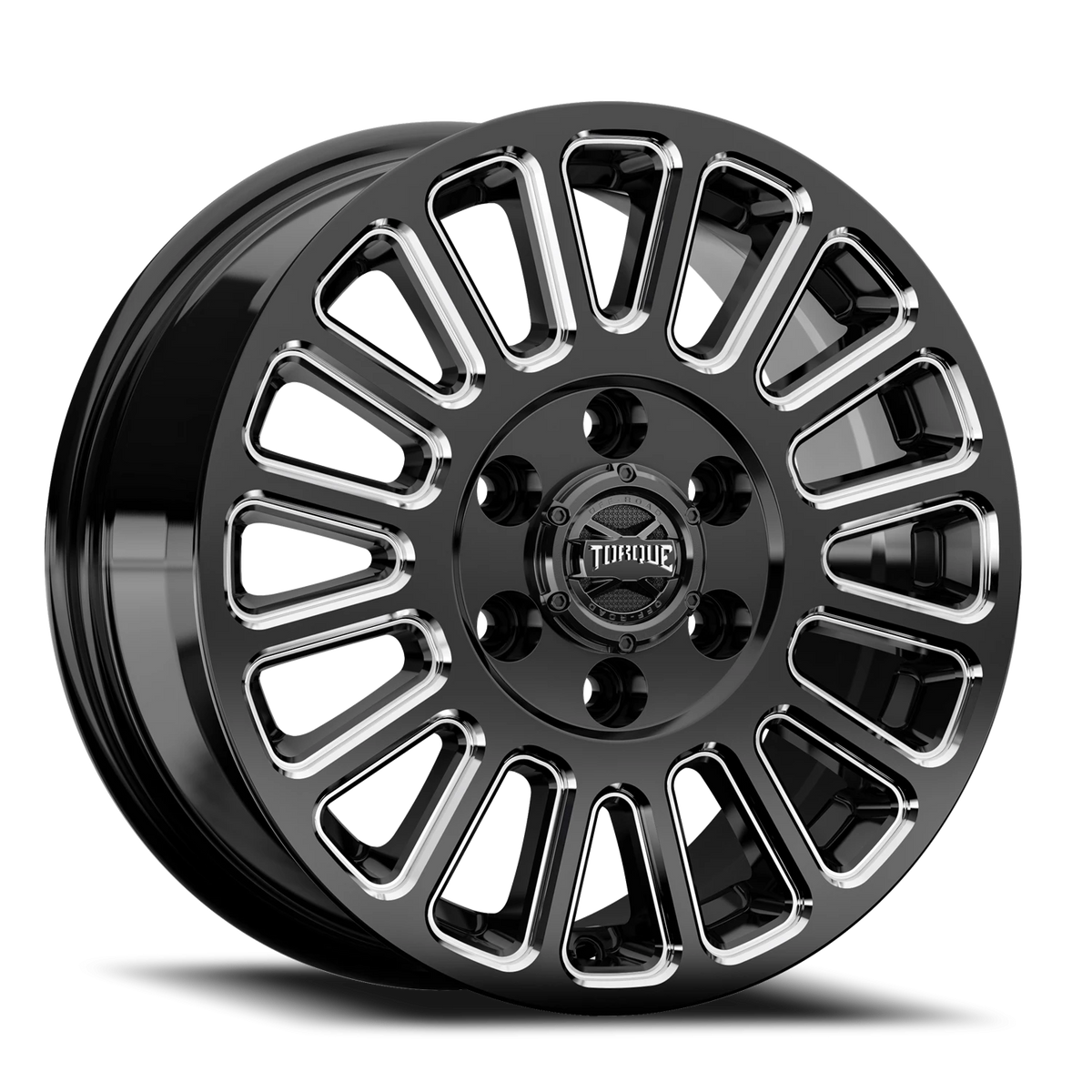 Torque Trek — Gloss Black Milled Spoke