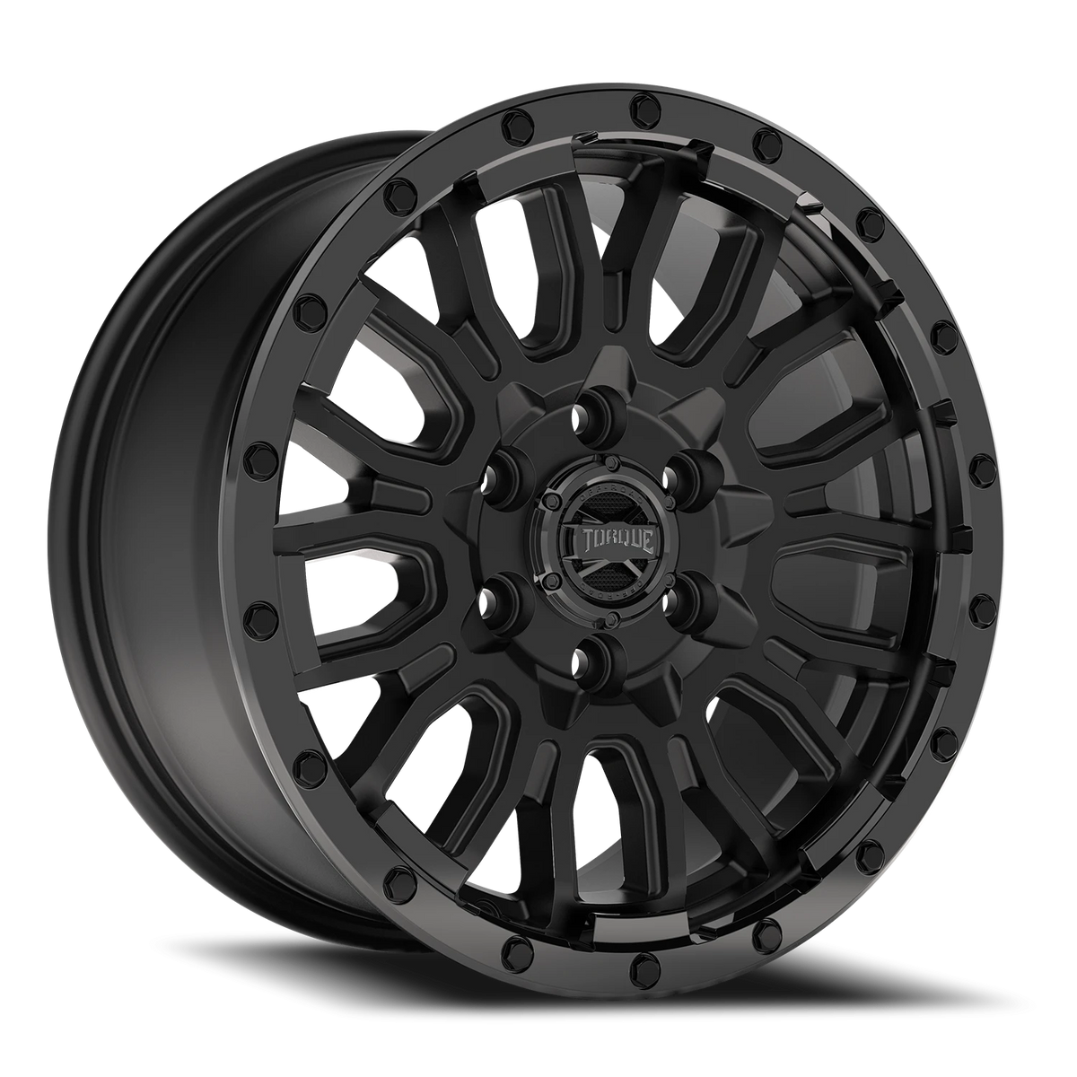 Torque Venture — Satin Black Gloss Black Lip