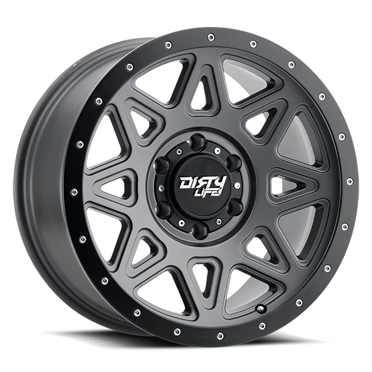 Dirty Life Theory 9305 — Matte Gunmetal w/ Matte Black Lip